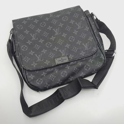 Premium Quality Unisex Shoulder Bag F-8110 Black