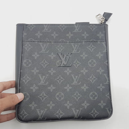 Luxury Unisex Shoulder Bag 8010 Black