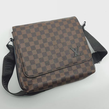 Premium Quality Unisex Shoulder Bag C-8112 Brown