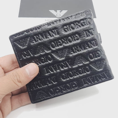 Luxury Men Wallet With Box Black 384A