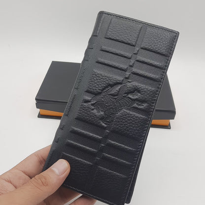 Premium Quality Long Wallet With Box Burry