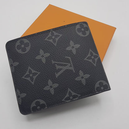 Luxury Men Wallet With Box Black 9801 Presbyopia